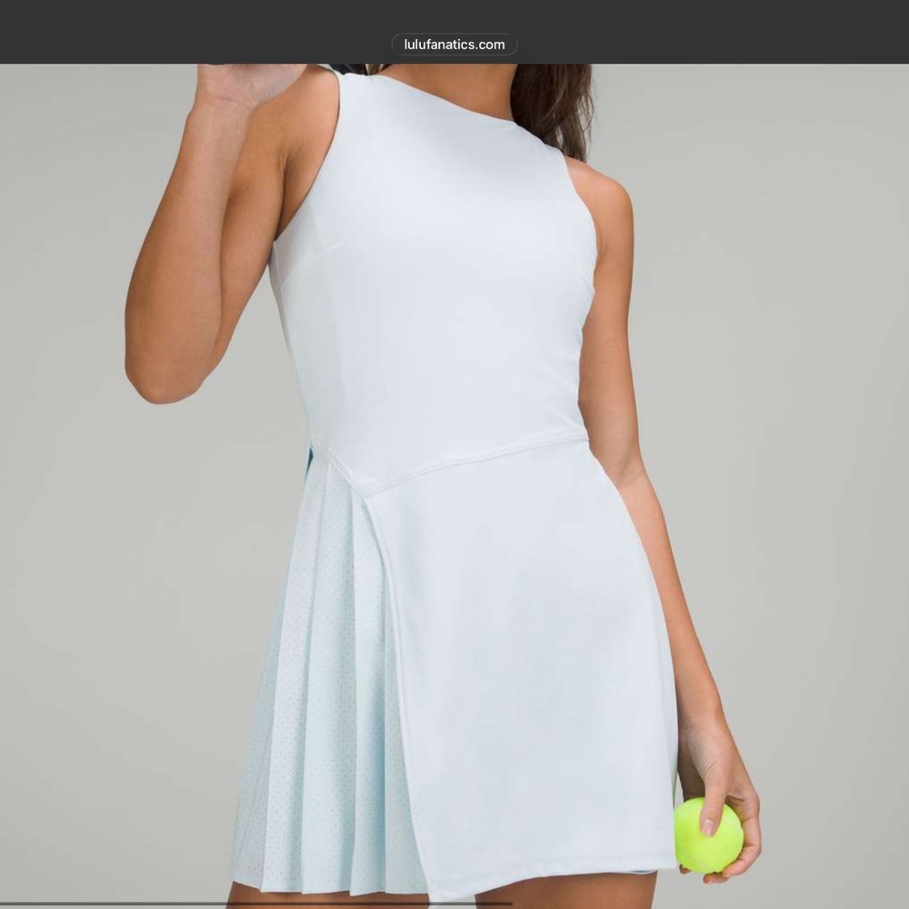 Lululemon asymmetrical pleated tennis dress size 10/12